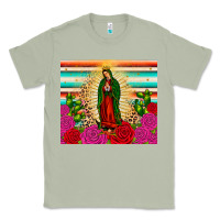 Matcha our lady of guadalupe cactus leopard Classic Tee - JahusDesignShop