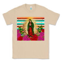 Mushroom our lady of guadalupe cactus leopard Classic Tee - JahusDesignShop