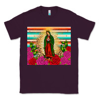 Plum our lady of guadalupe cactus leopard Classic Tee - JahusDesignShop