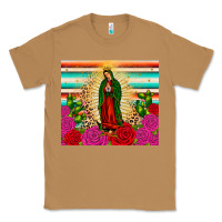 Toasted Coconut our lady of guadalupe cactus leopard Classic Tee - JahusDesignShop