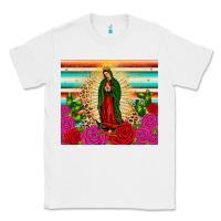 White our lady of guadalupe cactus leopard Classic Tee - JahusDesignShop