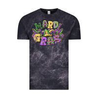 Cloud Black mardi gras Vintage Tee - MaliasSmallBusiness
