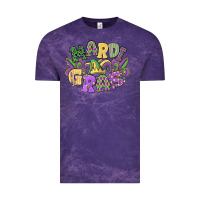 Cloud Purple mardi gras Vintage Tee - MaliasSmallBusiness