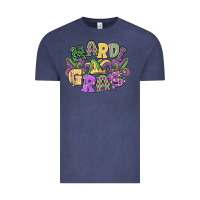 Vintage Denim mardi gras Vintage Tee - MaliasSmallBusiness