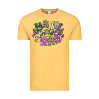 Vintage Mustard mardi gras Vintage Tee - MaliasSmallBusiness
