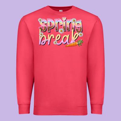 Spring Break Easter Day Premium Sweatshirt Designed By Howdyjamesfarm