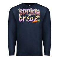 Navy Spring break Easter Day Premium Sweatshirt - HowdyJamesFarm