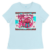 Baby Blue in october we wear pink Ladies Tee - JahusDesignShop
