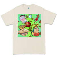 Bone school seamless pattern Premium Tee - BundleAndBundleShop