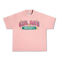 Salmon girl math university Urban Heavy Tee - MaliasSmallBusiness