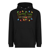 Black christmas lights are my favorite color Heavyweight Hoodie - CowGirlArtShop