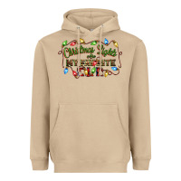 Mushroom christmas lights are my favorite color Heavyweight Hoodie - CowGirlArtShop