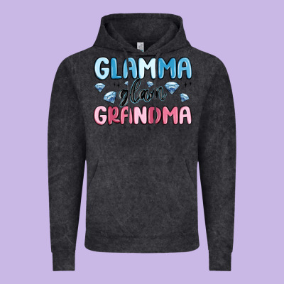 Glamma Glam Grandma Vintage Hoodie Designed By Maliassmallbusiness
