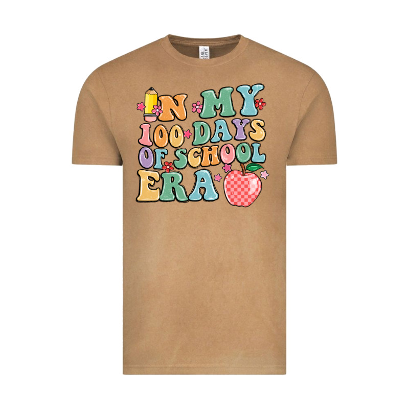 In My 100 Days Of School Era Vintage Tee by MaliasSmallBusiness | Teevron
