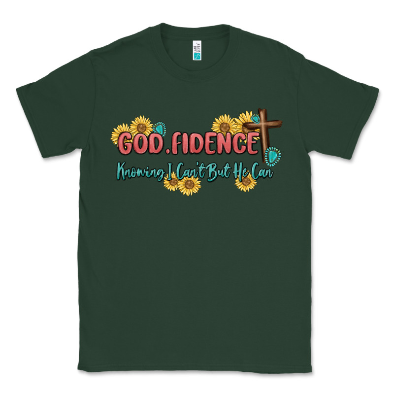 God Fidence Classic Tee by MaliasSmallBusiness | Teevron