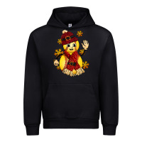 Black Softball Christmas With Hat And Glove Urban Hoodie - FaDigitalArtStudio