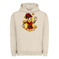 Pigment French Oak Softball Christmas With Hat And Glove Urban Hoodie - FaDigitalArtStudio
