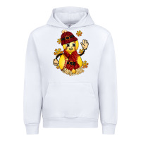 White Softball Christmas With Hat And Glove Urban Hoodie - FaDigitalArtStudio