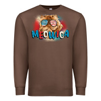 Chestnut meowica 4th of july Premium Sweatshirt - CowGirlArtShop