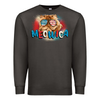 Smoke meowica 4th of july Premium Sweatshirt - CowGirlArtShop