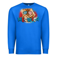 True Royal meowica 4th of july Premium Sweatshirt - CowGirlArtShop