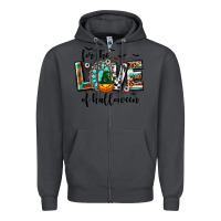 Smoke Western For The Love of Halloween Zipper Hoodie - texasbilliewilder