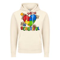 Vintage Artic different is beautiful autism Vintage Hoodie - MaliasSmallBusiness