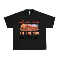 Black ain't goin' down 'til the sun comes up Urban Heavy Tee - MaliasSmallBusiness