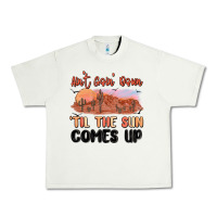 Pistachio ain't goin' down 'til the sun comes up Urban Heavy Tee - MaliasSmallBusiness