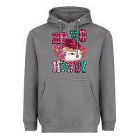 Storm ho ho howdy santa pink christmas Heavyweight Hoodie - CowGirlArtShop