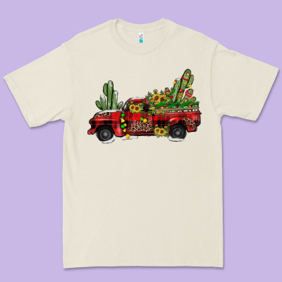 Christmas Truck Premium Tee Designed By Jahusdesignshop