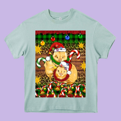 Christmas Chick Air Freshener Heavy Core Tee Designed By Artiststas