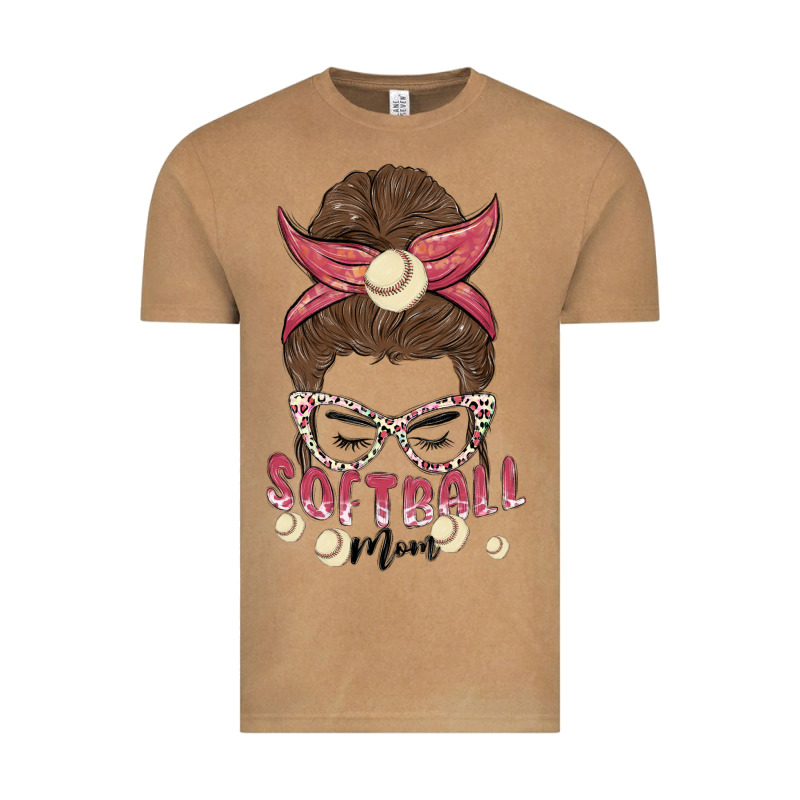 Softball Mom Vintage Tee by MaliasSmallBusiness | Teevron