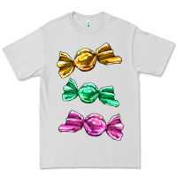 Dove Grey colorful candies Premium Tee - AdoDesignShop