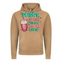 Vintage Camel sorry my iced coffee made me latte Vintage Hoodie - MaliasSmallBusiness