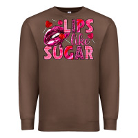 Chestnut Lips like sugar Valentine's Day Premium Sweatshirt - HowdyJamesFarm