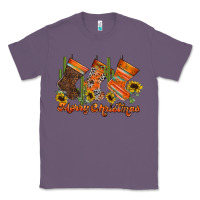 Lavender western Christmas Classic Tee - CowhideDigitalArt