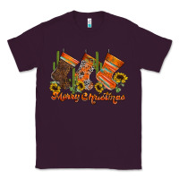 Plum western Christmas Classic Tee - CowhideDigitalArt