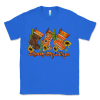 True Royal western Christmas Classic Tee - CowhideDigitalArt