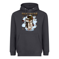 Smoke merry christmas snowman Heavyweight Hoodie - CowGirlArtShop