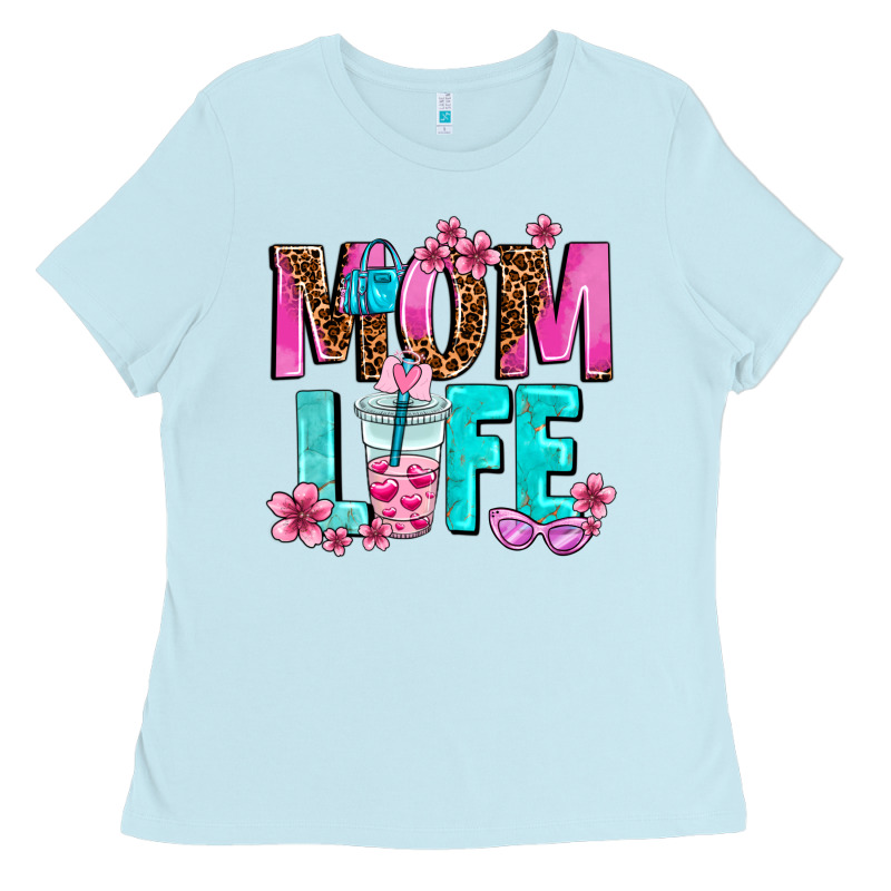 Mom Life Ladies Tee by AdoDesignShop | Teevron