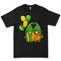 Black St Patrick's Day Gnomes Premium Tee - Jasminsmagicworld