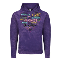 Cloud Purple kindness heart Vintage Hoodie - MaliasSmallBusiness
