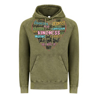Vintage Olive kindness heart Vintage Hoodie - MaliasSmallBusiness