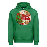 Emerald Cozy vibes Urban Hoodie - FaDigitalArtStudio