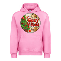 Fuchsia Pink Cozy vibes Urban Hoodie - FaDigitalArtStudio