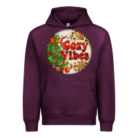 Mauve Wine Cozy vibes Urban Hoodie - FaDigitalArtStudio