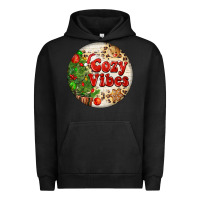 Pigment Black Cozy vibes Urban Hoodie - FaDigitalArtStudio