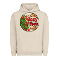 Pigment French Oak Cozy vibes Urban Hoodie - FaDigitalArtStudio