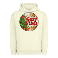 Pigment Pistachio Cozy vibes Urban Hoodie - FaDigitalArtStudio